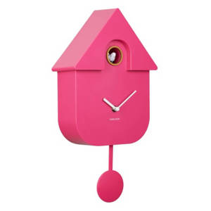 Present Time Karlsson Wall Clock Modern Cuckoo Brights